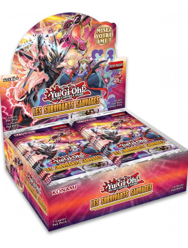 Visuel YU-GI-OH! JCC - DISPLAY SURVIVANTS SAUVAGES (X24) - FR