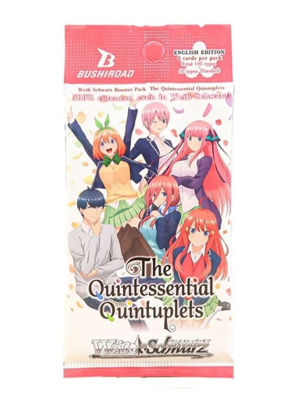 Visuel WEIS SCHWARZ - THE QUINTESSENTIAL QUINTUPLETS MOVIE - BOOSTER (ANGLAIS)