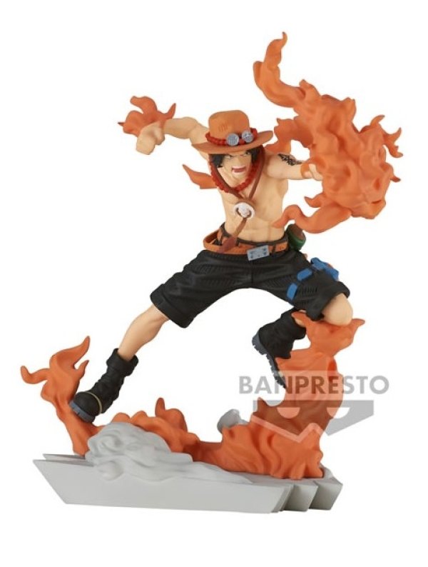 Visuel ONE PIECE SENKOZEKKEI PORTGAS.D.ACE 9CM
