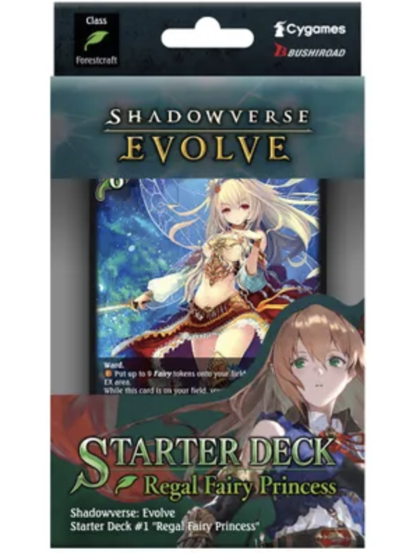 Visuel SHADOWVERSE EVOLVE - STARTED DECK - SD01 REGAL FAIRY PRINCESS EN
