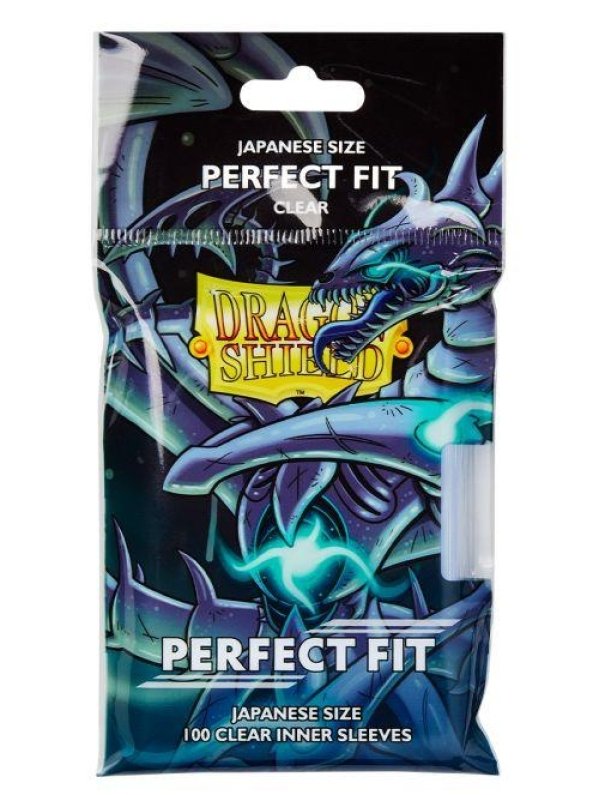 Visuel DRAGON SHIELD - 100 PROTEGE-CARTES PERFECT FIT - JAPANESE SIZE