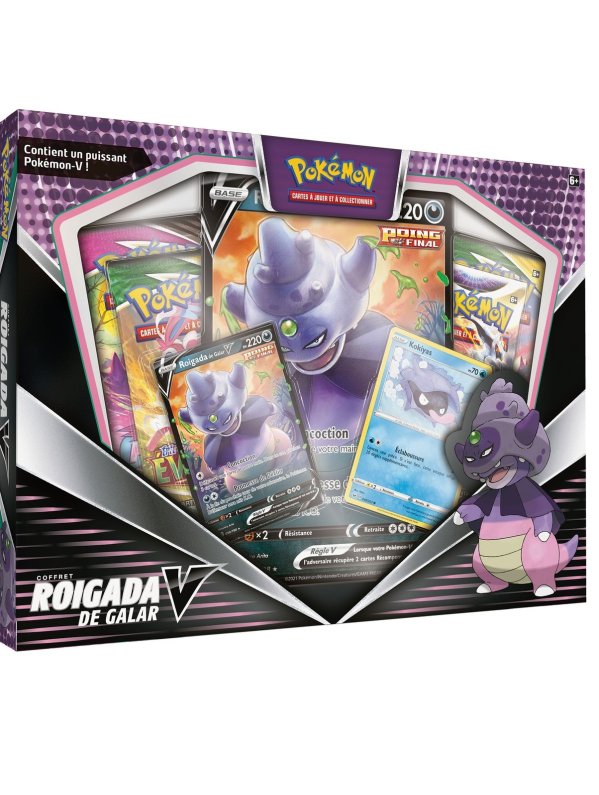 Visuel POKEMON - COFFRET ROIGADA DE GALAR V FR