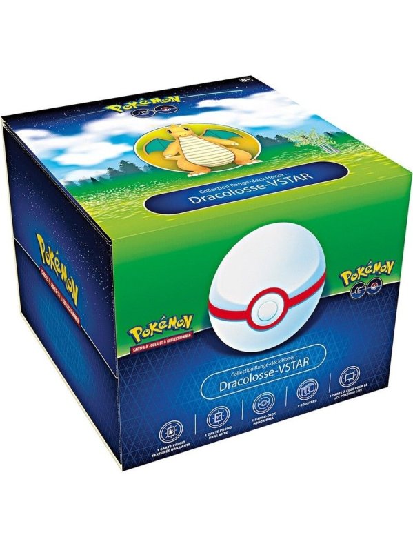 Visuel POKEMON - COFFRET PREMIUM POKEMON GO - DRACOLOSSE V-STAR FR