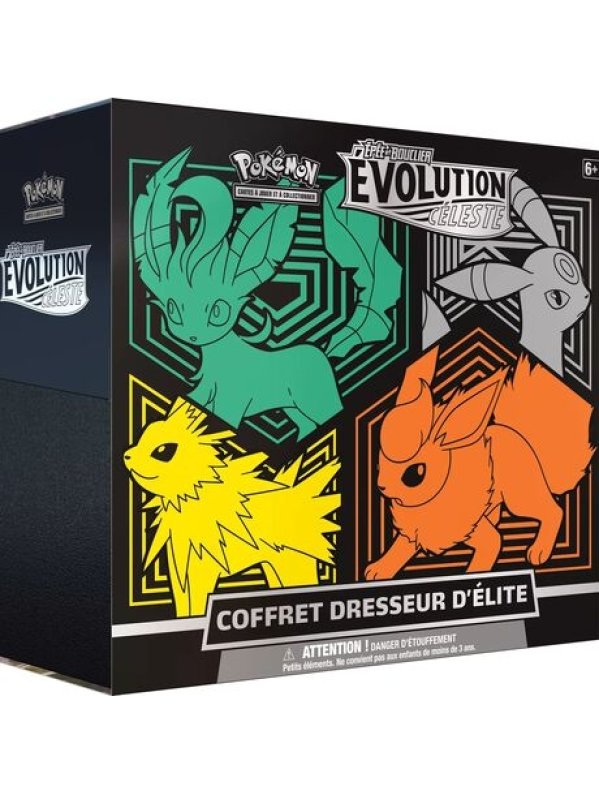 Visuel POKEMON - COFFRET DRESSEUR D'ÉLITE EB07 - EVOLUTION CELESTE FR