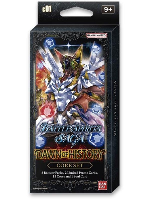 Visuel BATTLE SPIRITS SAGA - C01 CORE SET DAWN OF HISTORY (EN)