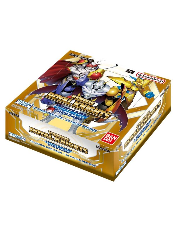 Visuel DIGIMON JCC BT13 - DISPAY 24 BOOSTERS - VERSUS ROYAL KNIGHTS