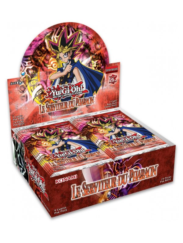 Visuel YU-GI-OH! JCC - SERVITEUR DU PHARAON FR - DISPLAY (24 BOOSTERS)