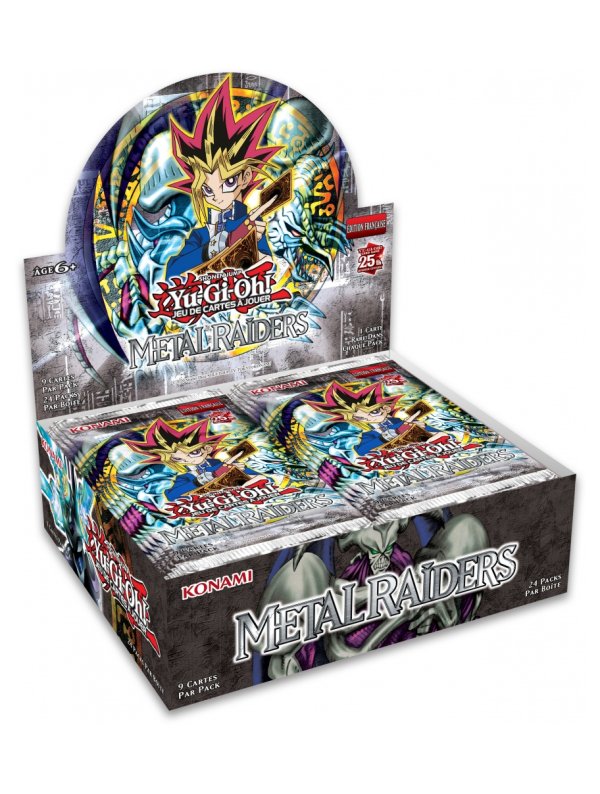 Visuel YU-GI-OH! JCC - METAL RAIDERS FR - DISPLAY (24 BOOSTERS)
