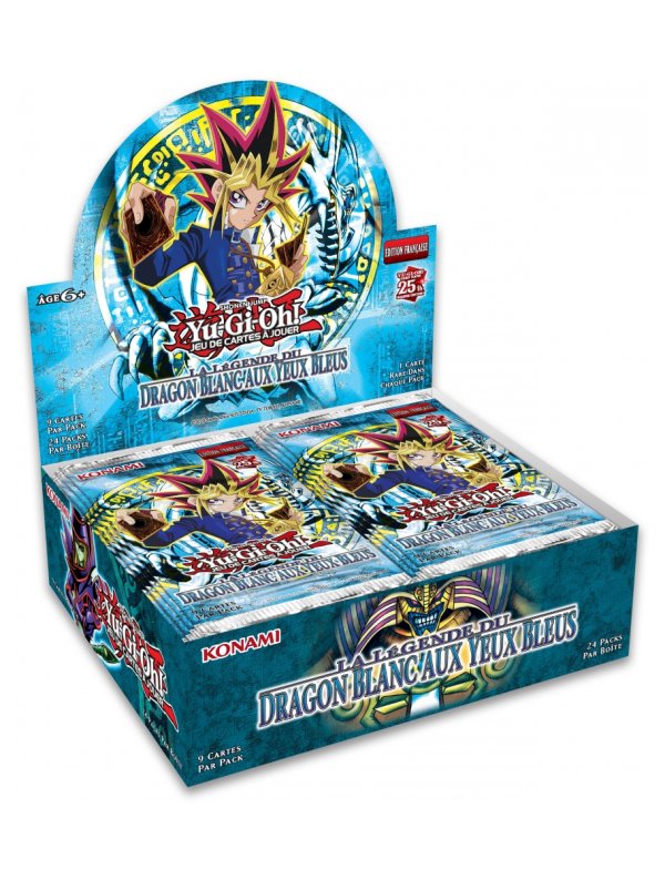 Visuel YU-GI-OH! JCC - LA LEGENDE DU DRAGON BLANC FR - DISPLAY (24 BOOSTERS)