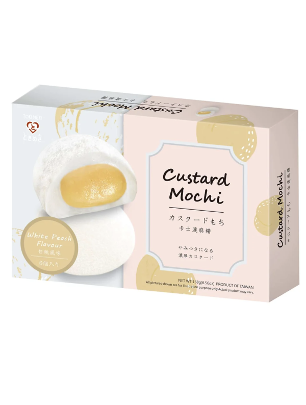 Visuel CUSTARD MOCHI - PECHE BLANCHE (168G)