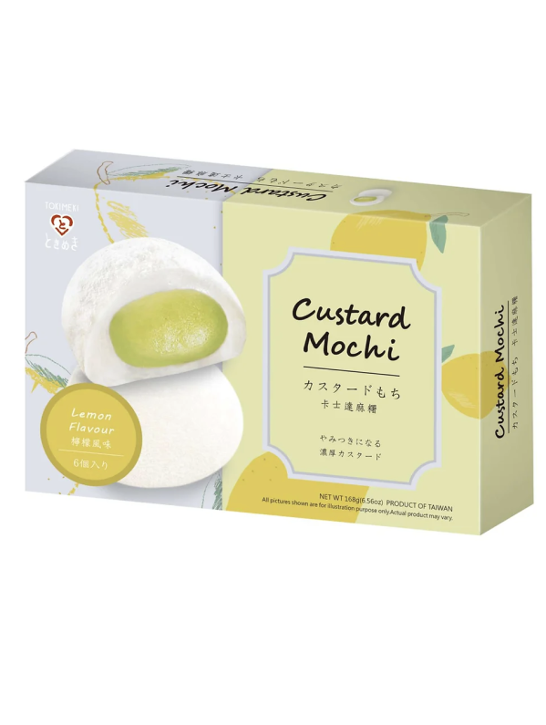 Visuel CUSTARD MOCHI - CITRON (168G)
