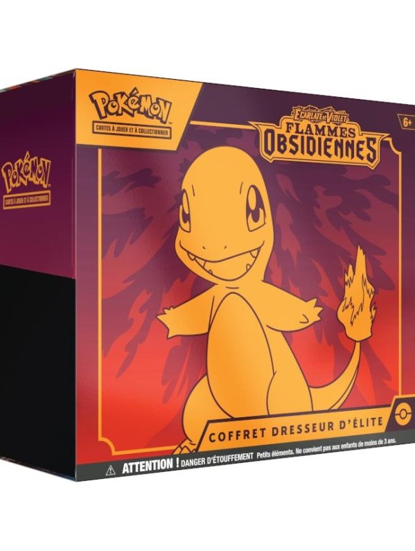 Visuel POKEMON JCC EV03 - ETB COFFRET DRESSEUR D'ELITE FLAMMES OBSIDIENNES (FR)
