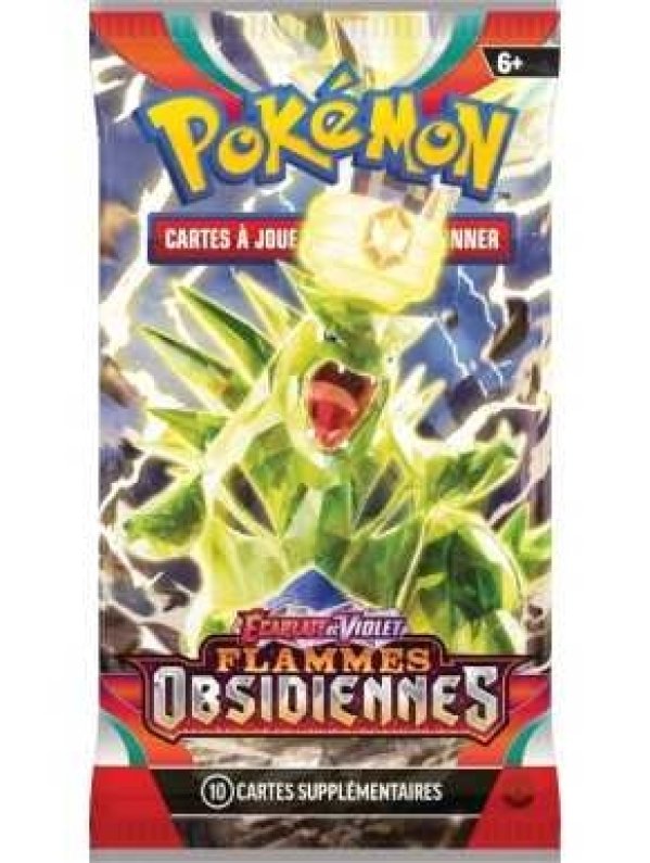 Visuel POKEMON JCC EV03 - BOOSTER FLAMMES OBSIDIENNES (FR)