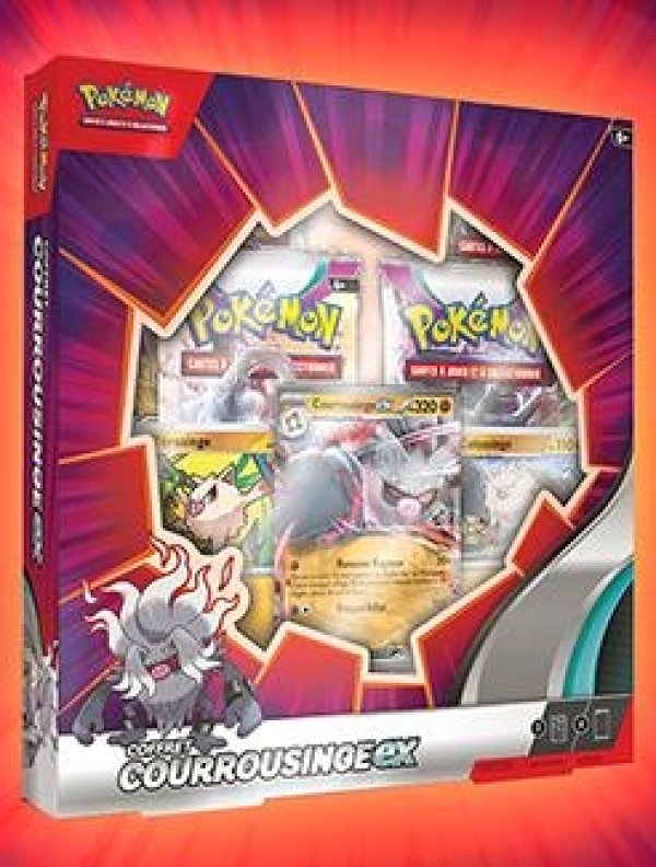 Visuel POKEMON - COFFRET - COURROUSINGE-EX JUILLET 2023