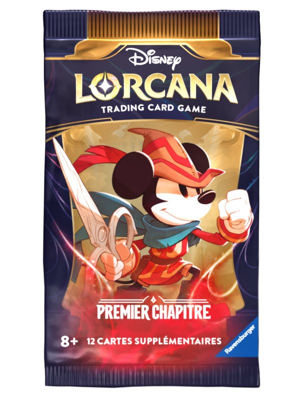 Visuel DISNEY TCG LORCANA - 1 BOOSTER UNITAIRE PREMIER CHAPITRE (FR)