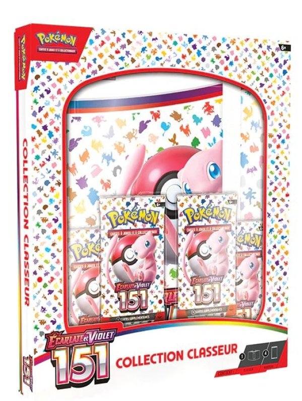 Visuel POKEMON JCC EV03.5 - COFFRET COLLECTION CLASSEUR - POKEMON 151