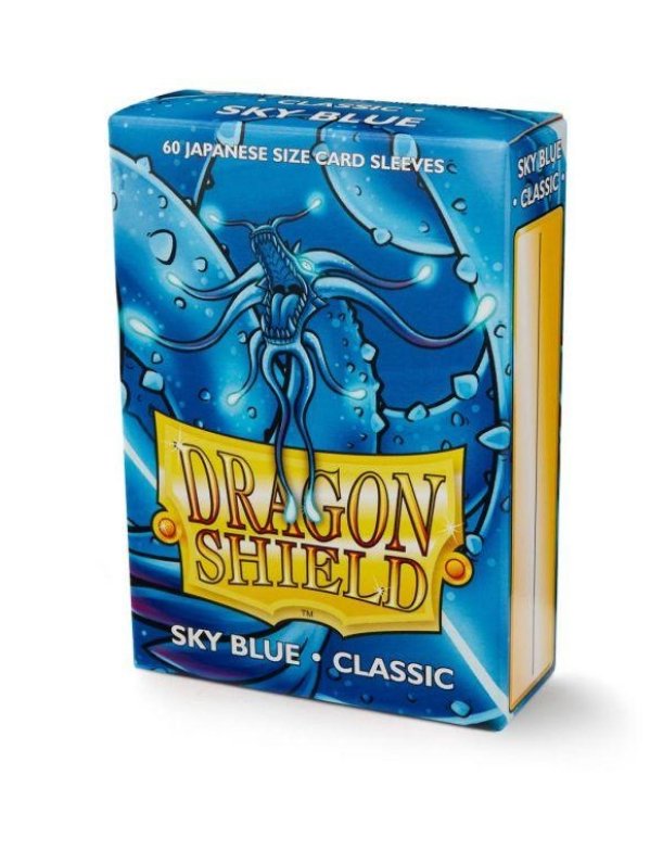 Visuel DRAGON SHIELD - 60 PROTEGE-CARTES MINI : BLEU CIEL