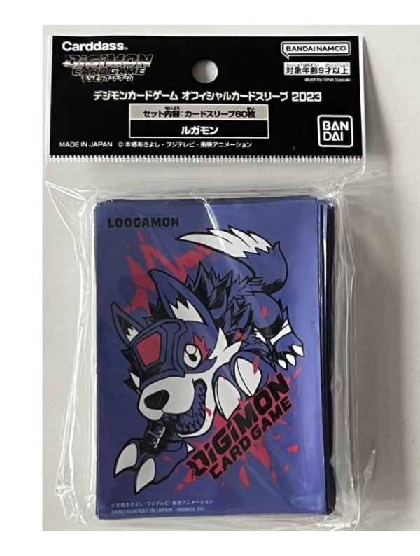 Visuel DIGIMON ACC - SLEEVE LOOGAMON (STANDARD SIZE) - 60 SLEEVES