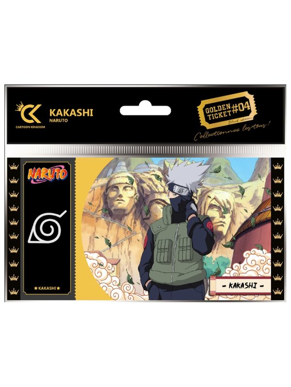 Visuel NARUTO BLACK TICKET - KAKASHI
