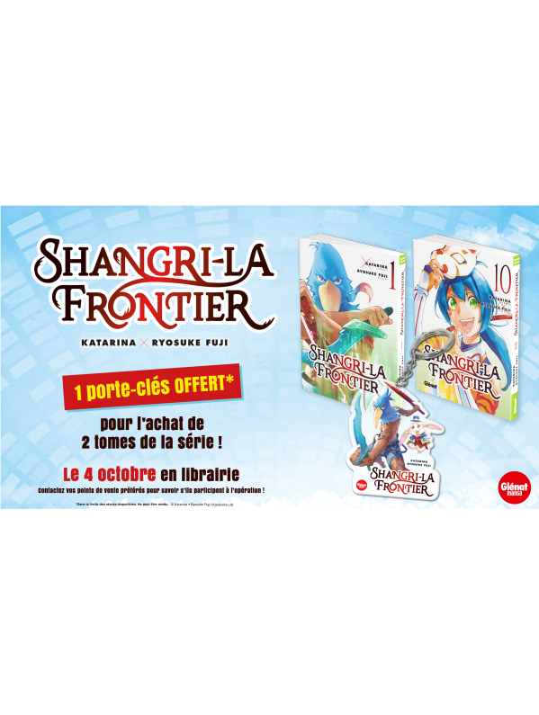 Visuel PORTE CLE SHANGRI LA FRONTIER (OFFERT SOUS CONDITION)