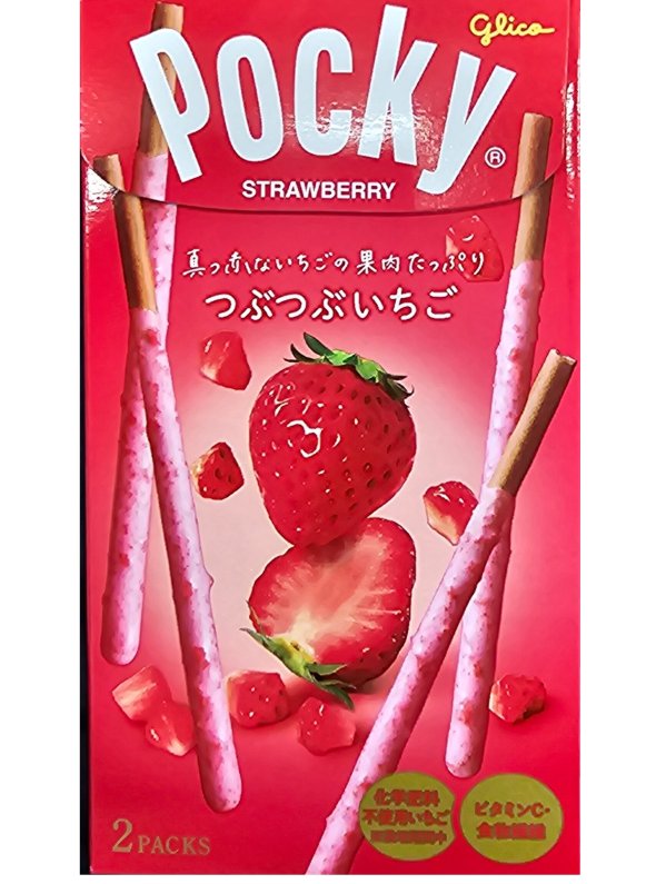 Visuel POCKY CRUNCKY - FRAISE