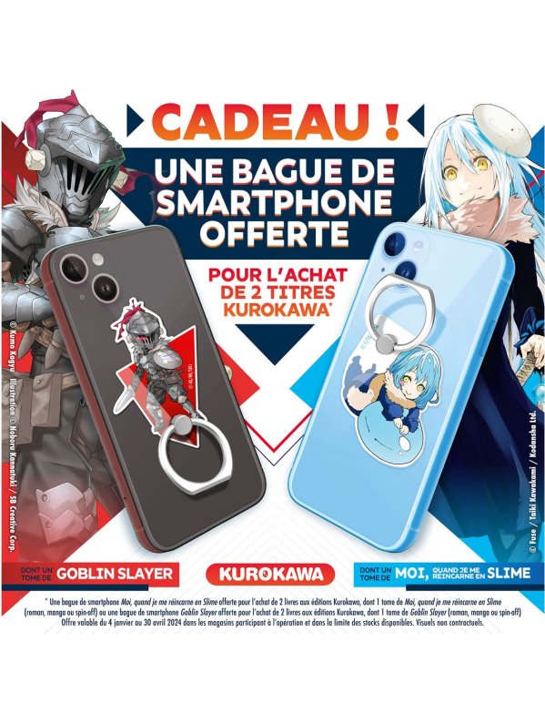 Visuel BAGUE SMARTPHONE GOBLIN SLAYER (OFFERT SOUS CONDITION)
