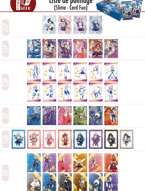Visuel SLIME - DISPLAY DE 10 BOOSTERS - THAT TIME I GOT REINCARNATED AS A SLIME
