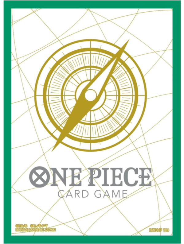Visuel ONE PIECE CG - SLEEVES V5 - BOUSSOLE VERTE