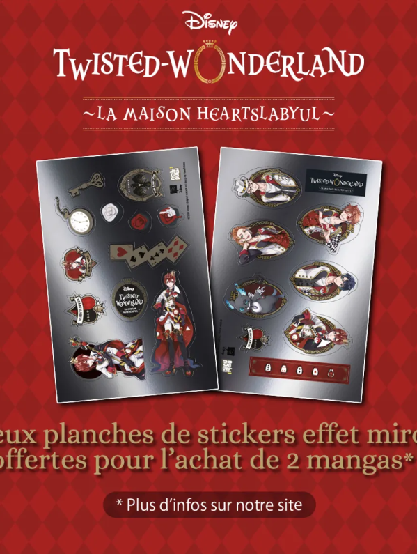 Visuel PLANCHE DE STICKERS TWISTED-WONDERLAND