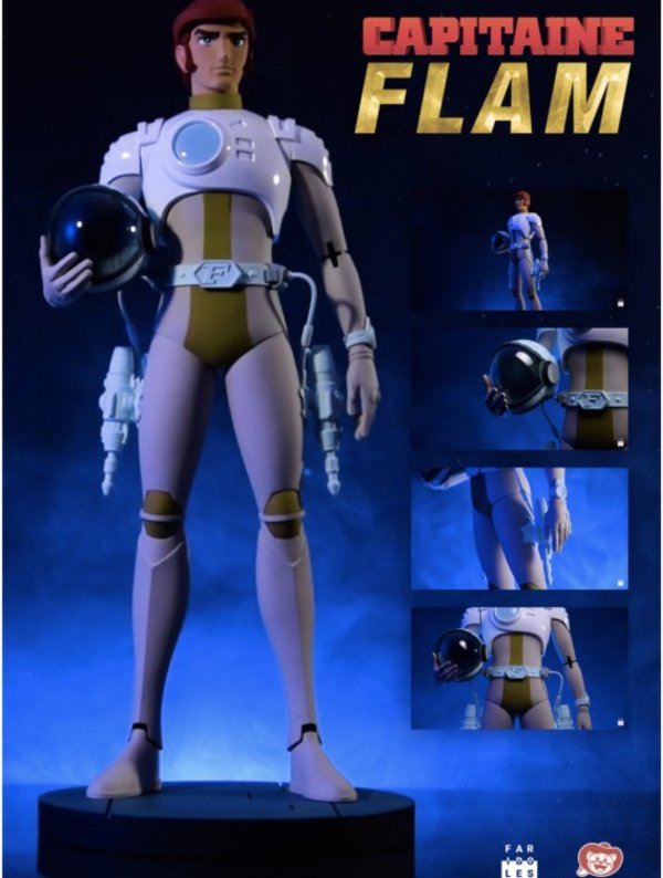 Visuel FIGURINE CAPITAINE FLAM RESINE-399EX