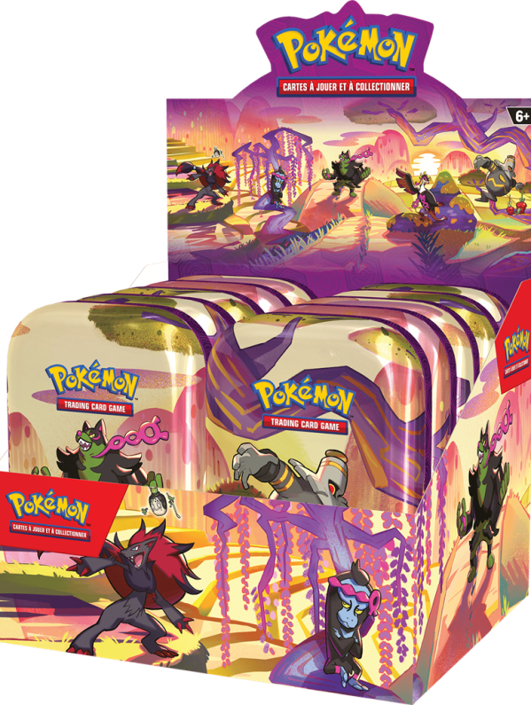 Visuel POKÉMON JCC EV06.5 - MINI TIN FABLE NÉBULEUSE - FR (VISUEL ALEATOIRE)