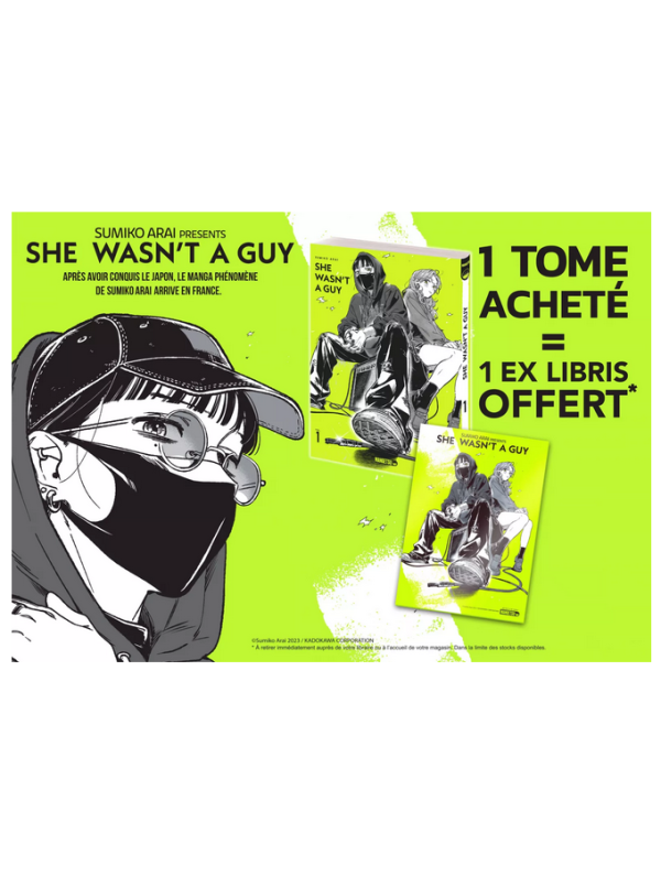 Visuel EX LIBRIS SHE WASN'T A GUY (OFFERT SOUS CONDITION)