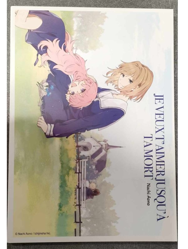 Visuel EX LIBRIS 2 - jE VEUX T'AIMER JUSQU'A TA MORT