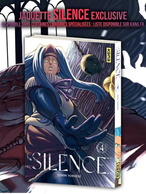 Visuel SILENCE T04 (AVEC JACQUETTE COLLECTOR EXCLUSIVE)