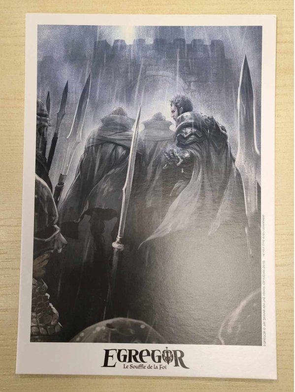 Visuel EX-LIBRIS N°3 EGREGOR LE SOUFFLE DE LA FOI (OFFERT SOUS CONDITION)