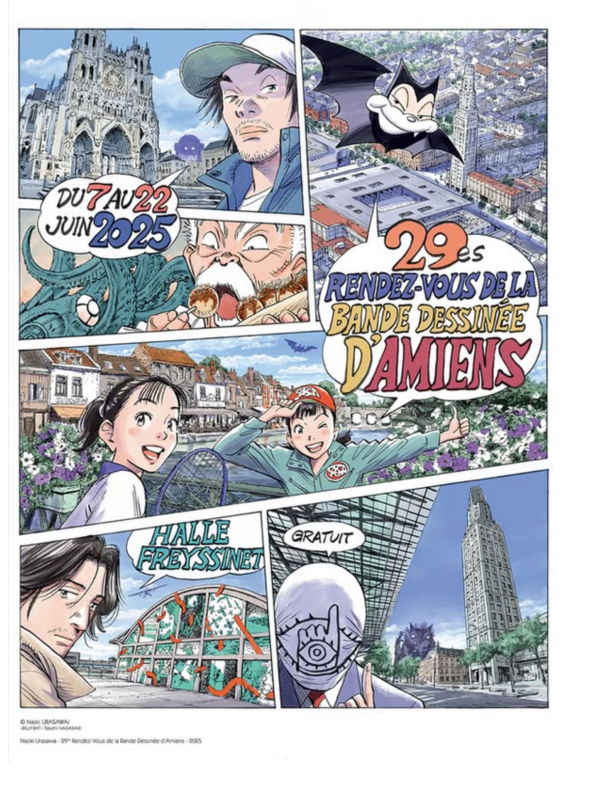 Visuel AFFICHE LUXE 29E RDVBD - NAOKI URASAWA