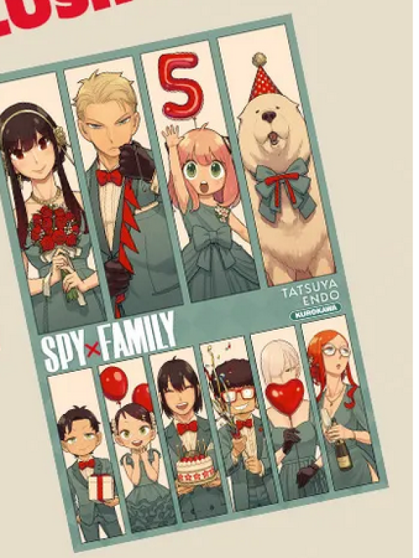 Visuel CARTE POSTALE SPY X FAMILY 2025