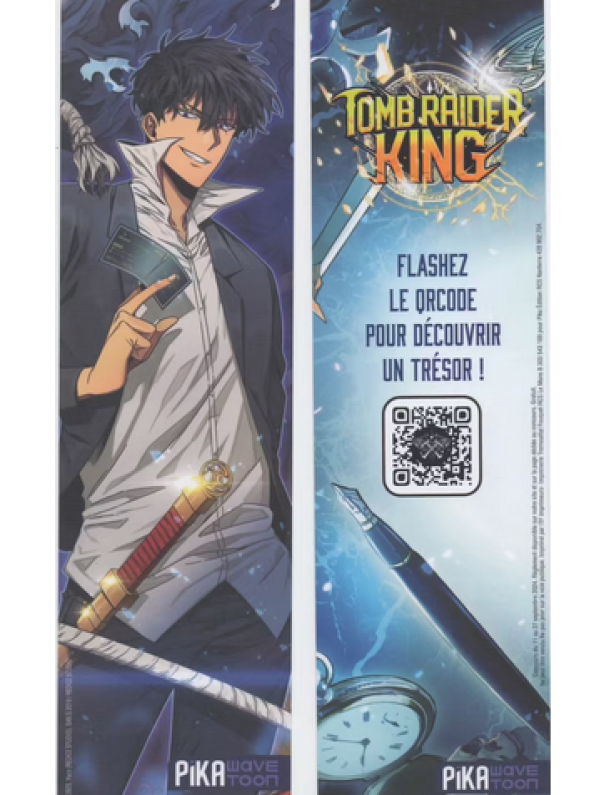 Visuel MARQUE-PAGE TOMB RAIDER KING
