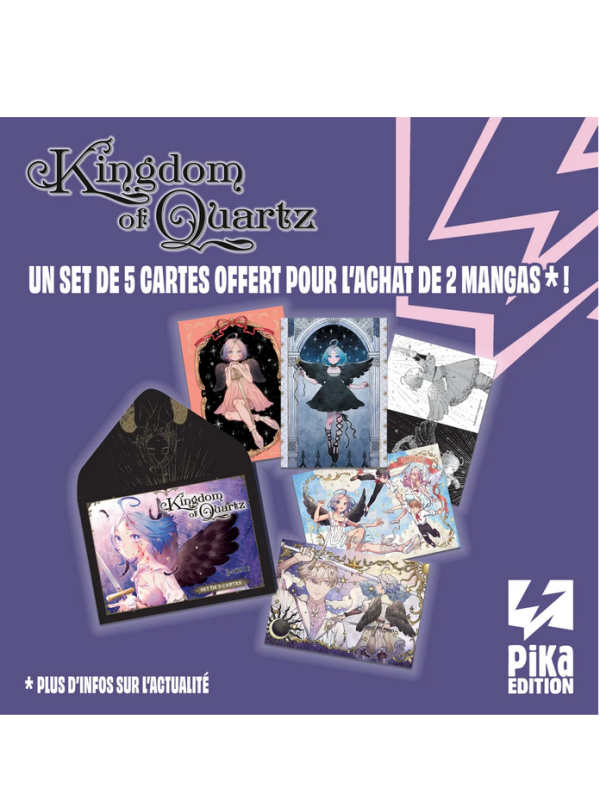 Visuel SET DE 5 CARTES KINGDOM OF QUARTZ