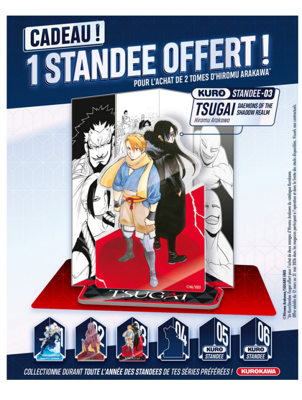 Visuel STANDEE ACRYLIQUE N&deg;3 - TSUGAI