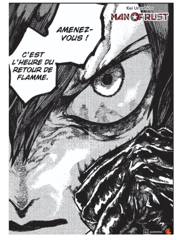 Visuel LITHOGRAPHIE CANAL BD MAN OF RUST - JAPAN DAY 2026