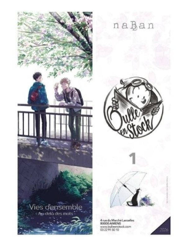 Visuel MARQUE PAGE N&deg;1 VIES D'ENSEMBLE - AU-DELA DES MOTS