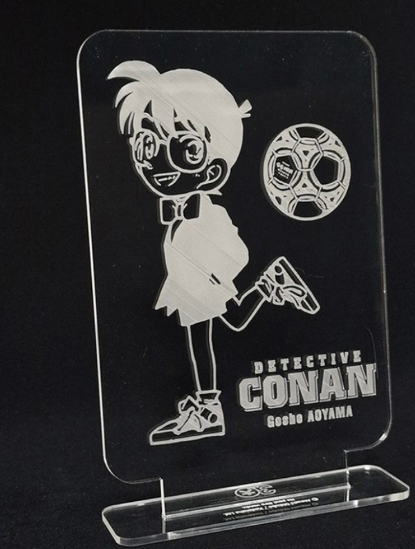 Visuel PLAQUE ACRYLIQUE GRAVEE - DETECTIVE CONAN (30 ANS KANA)