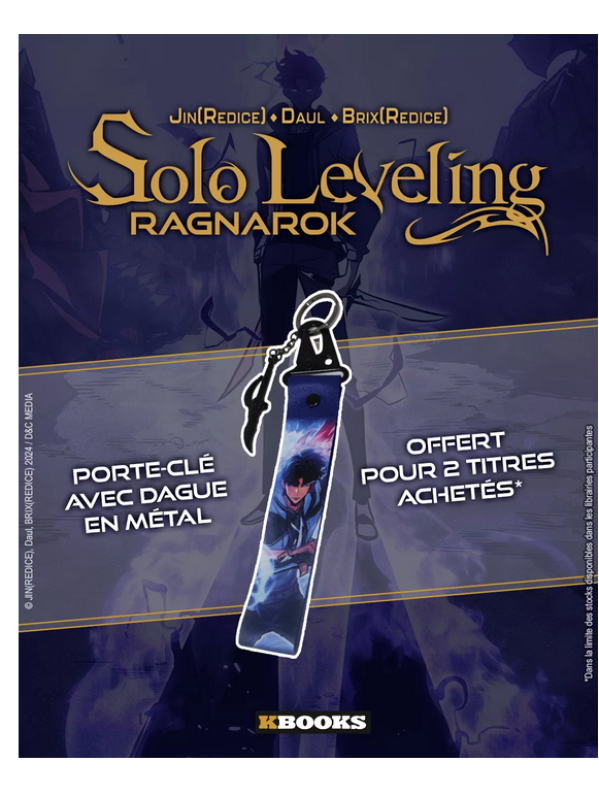 Visuel PORTE-CLE METAL SOLO LEVELING RAGNAROK