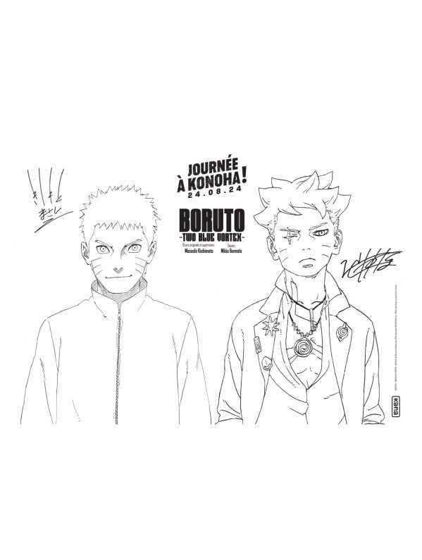 Visuel EX-LIBRIS NARUTO ET BORUTO - JOURNEE A KONOHA