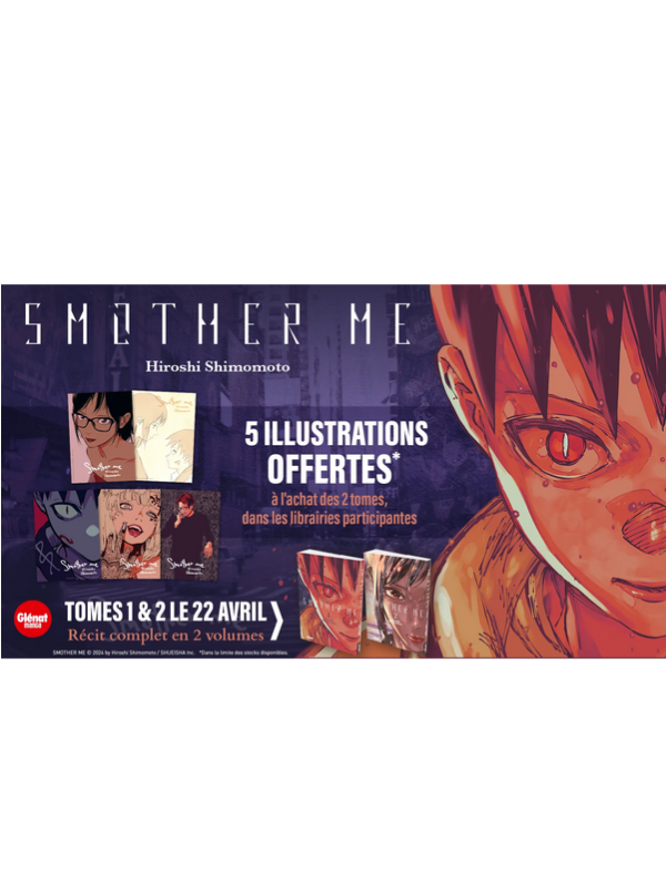 Visuel ENVELOPPE AVEC 5 ILLUSTRATIONS SMOTHER ME