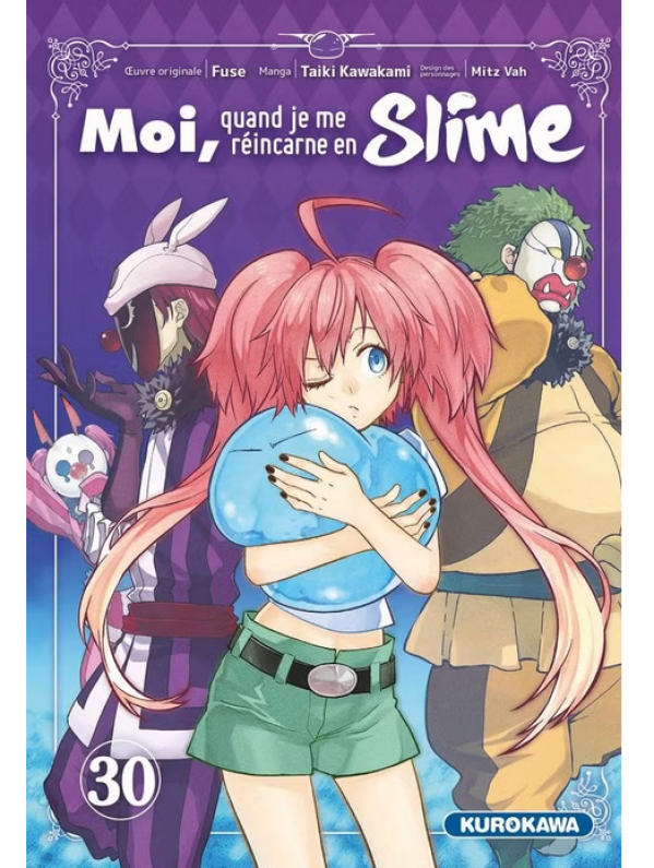 Visuel MOI, QUAND JE ME R&Eacute;INCARNE EN SLIME T30 (JAQUETTE CANAL BD)