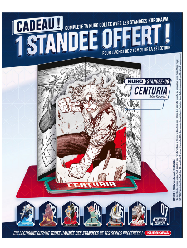 Visuel STANDEE ACRYLIQUE N&deg;6 - CENTURIA