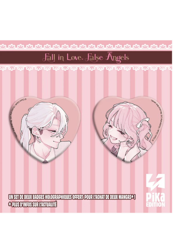 Visuel BAGDES HOLOGRAPHIQUES FALL IN LOVE, FALSE ANGELS