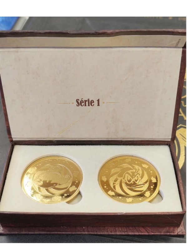 Visuel LOT DE DEUX MEDAILLES GLENAT X DISNEY
